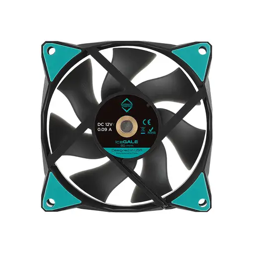 Iceberg Thermal IceGALE Carcasa del ordenador Ventilador 8 cm Negro 1 pieza(s)