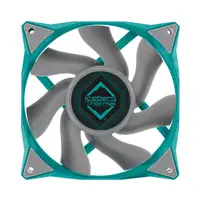 Iceberg Thermal IceGALE Carcasa del ordenador Ventilador 12 cm Verde azulado 1 pie