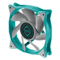 Iceberg Thermal IceGALE Carcasa del ordenador Ventilador 12 cm Verde azulado 1 pie