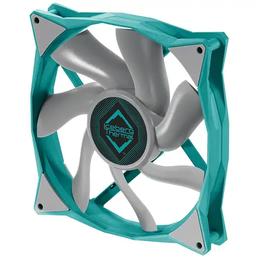 Iceberg Thermal IceGALE Carcasa del ordenador Ventilador 14 cm Verde azulado 1 pie