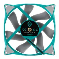 Iceberg Thermal IceGALE Carcasa del ordenador Ventilador 14 cm Verde azulado 1 pie