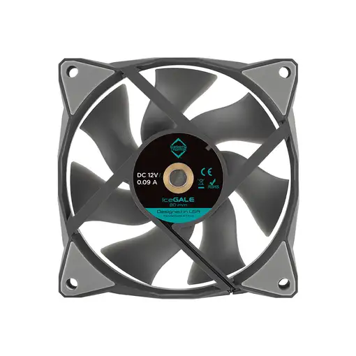 Iceberg Thermal IceGALE Carcasa del ordenador Ventilador 8 cm Gris 1 pieza(s)
