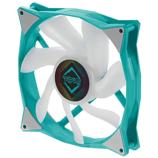 Iceberg Thermal IceGALE ARGB Carcasa del ordenador Ventilador 14 cm Verde azulado
