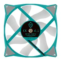 Iceberg Thermal IceGALE ARGB Carcasa del ordenador Ventilador 14 cm Verde azulado