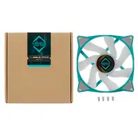 Iceberg Thermal IceGALE ARGB Carcasa del ordenador Ventilador 14 cm Verde azulado