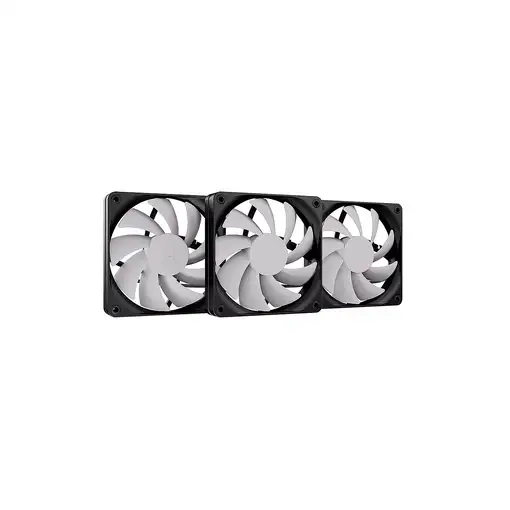 HYTE FA12 Procesador Ventilador 12 cm Negro, Gris 3 pieza(s)