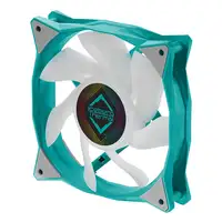 Iceberg Thermal IceGALE ARGB Carcasa del ordenador Ventilador 12 cm Verde azulado
