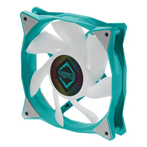 Iceberg Thermal IceGALE ARGB Carcasa del ordenador Ventilador 12 cm Verde azulado