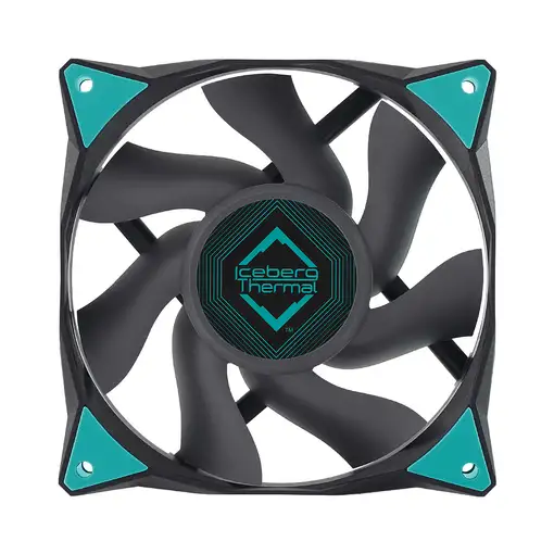 Iceberg Thermal IceGALE Carcasa del ordenador Ventilador 12 cm Negro 1 pieza(s)