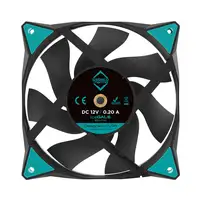 Iceberg Thermal IceGALE Carcasa del ordenador Ventilador 12 cm Negro 1 pieza(s)