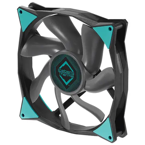 Iceberg Thermal IceGALE Carcasa del ordenador Ventilador 14 cm Negro 1 pieza(s)