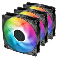 Iceberg Thermal IceGALE Lightning ARGB Carcasa del ordenador Ventilador 12 cm Negr
