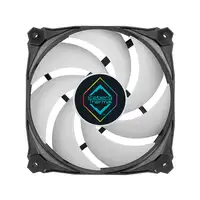 Iceberg Thermal IceGALE Lightning ARGB Carcasa del ordenador Ventilador 12 cm Negr