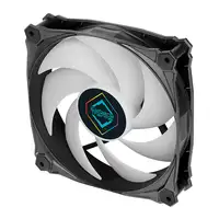 Iceberg Thermal IceGALE Lightning ARGB Carcasa del ordenador Ventilador 12 cm Negr