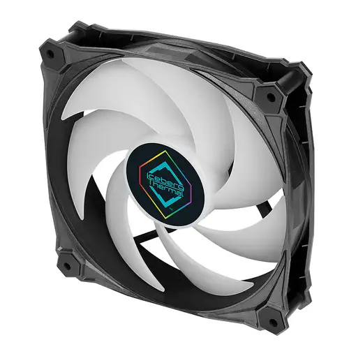 Iceberg Thermal IceGALE Lightning ARGB Carcasa del ordenador Ventilador 12 cm Negr