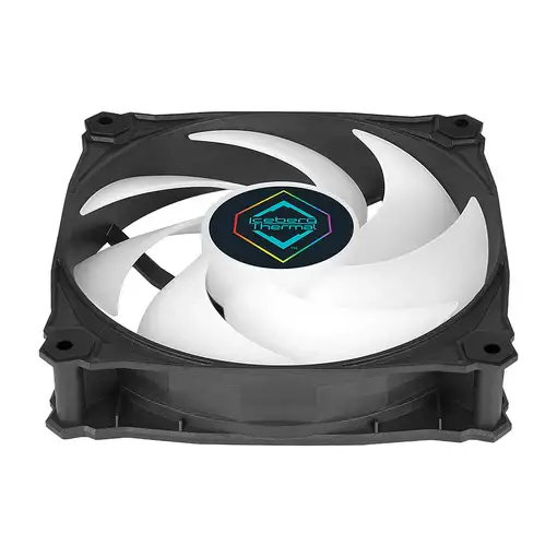 Iceberg Thermal IceGALE Lightning ARGB Carcasa del ordenador Ventilador 12 cm Negr