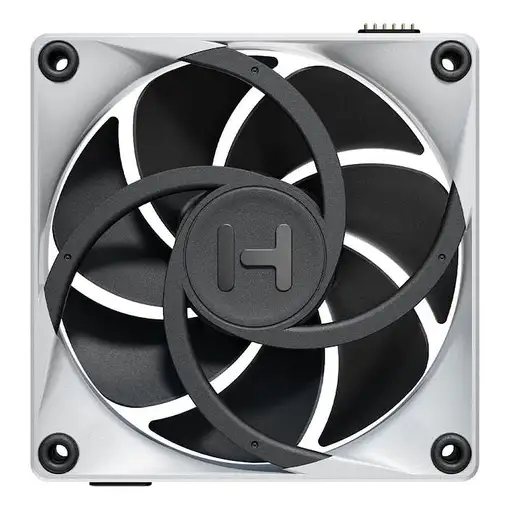 HYTE THICC FP12 Procesador Ventilador 12 cm Negro, Blanco 3 pieza(s)
