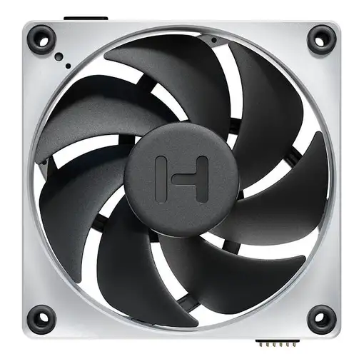 HYTE THICC FP12 Carcasa del ordenador Ventilador 12 cm Negro, Blanco 3 pieza(s)