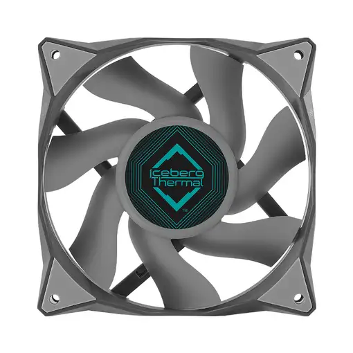 Iceberg Thermal IceGALE Carcasa del ordenador Ventilador 12 cm Gris 1 pieza(s)
