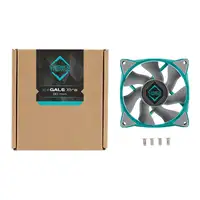 Iceberg Thermal IceGALE Xtra Carcasa del ordenador Ventilador 8 cm Verde azulado 1