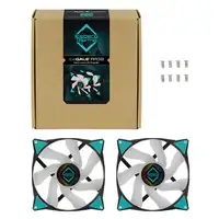 Iceberg Thermal IceGALE ARGB Carcasa del ordenador Ventilador 14 cm Negro 2 pieza(