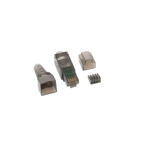 Lanberg PLUA-6000TL conector RJ-45 Transparente
