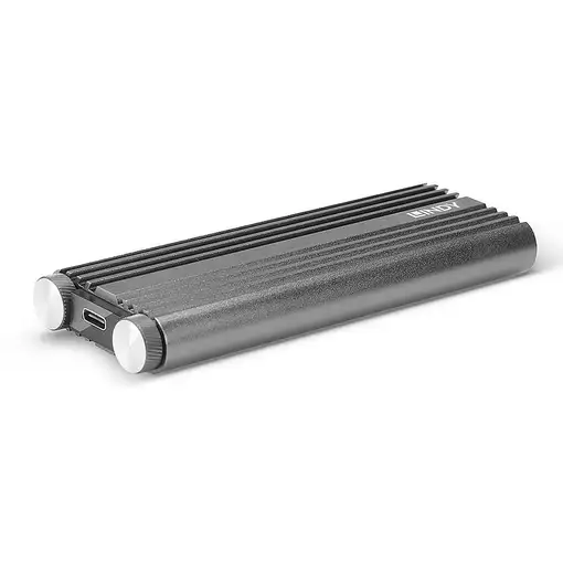Lindy 43318 caja para disco duro externo Caja externa para unidad de estado sólido