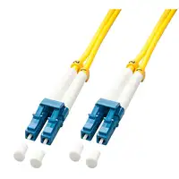 Lindy 47450 Cable de fibra óptica e InfiniBand 1 m LC Amarillo
