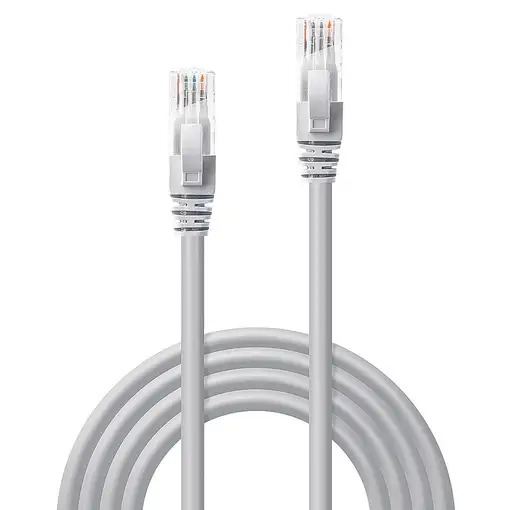 Lindy 48001 cable de red Gris 0,5 m Cat6 U/UTP (UTP)