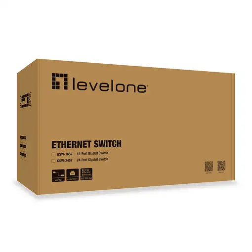 LevelOne Switch 24 Puertos Gigabit