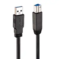 Lindy 43098 cable USB USB 3.2 Gen 1 (3.1 Gen 1) 10 m USB A USB B Negro