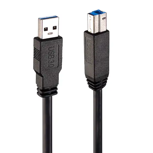 Lindy 43098 cable USB USB 3.2 Gen 1 (3.1 Gen 1) 10 m USB A USB B Negro
