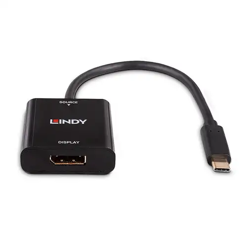 Lindy 43269 Adaptador gráfico USB 3840 x 2160 Pixeles Negro