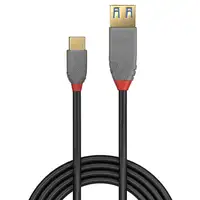 Lindy 36895 cable USB USB 3.2 Gen 2 (3.1 Gen 2) 0,15 m USB C USB A Negro