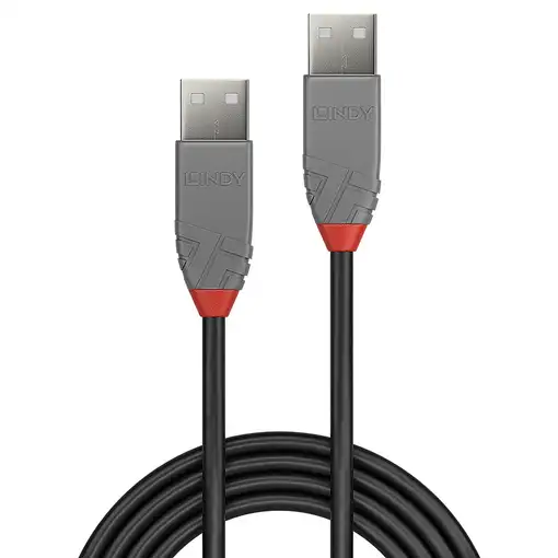 Lindy 36695 cable USB USB 2.0 5 m USB A Negro
