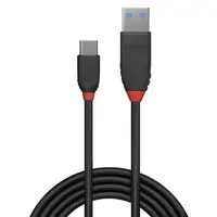 Lindy 36915 cable USB USB 3.2 Gen 1 (3.1 Gen 1) 0,5 m USB A USB C Negro