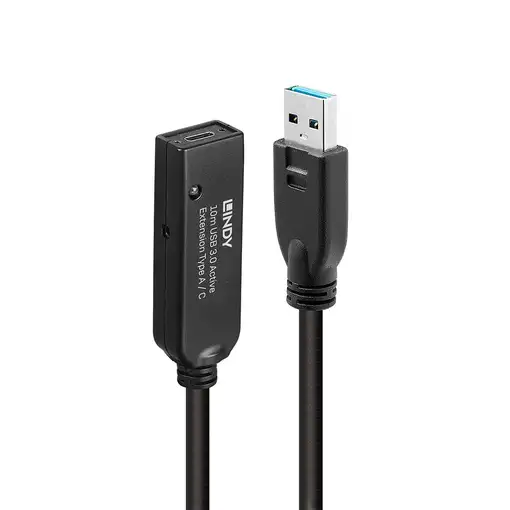 Lindy 43376 cable USB USB 3.2 Gen 1 (3.1 Gen 1) 10 m USB A USB C Negro