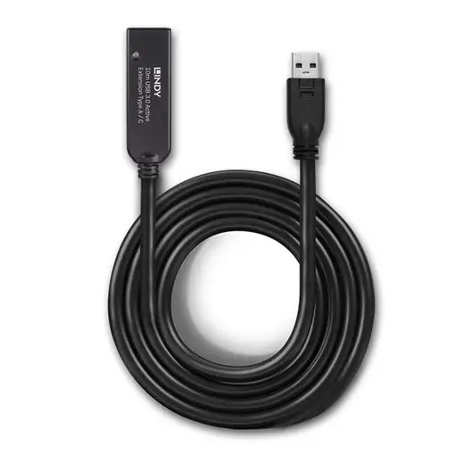 Lindy 43376 cable USB USB 3.2 Gen 1 (3.1 Gen 1) 10 m USB A USB C Negro