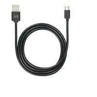 Mobilis 001278 cable USB 1 m USB A USB C Negro