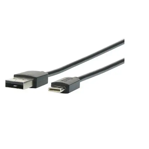 Mobilis 001278 cable USB 1 m USB A USB C Negro