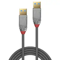 Lindy 36625 cable USB USB 3.2 Gen 1 (3.1 Gen 1) 0,5 m USB A Gris
