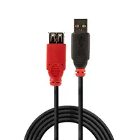 Lindy 42817 cable USB USB 2.0 5 m USB A Negro