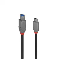 Lindy 36666 cable USB USB 3.2 Gen 1 (3.1 Gen 1) 1 m USB C USB B Negro