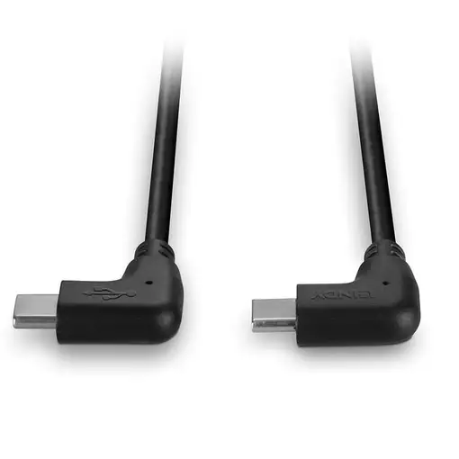 Lindy 32008 cable USB USB 2.0 0,5 m USB C Negro