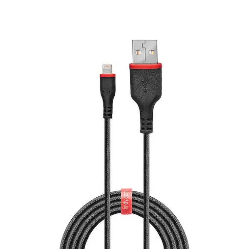 Lindy 31291 cable de conector Lightning 1 m Negro