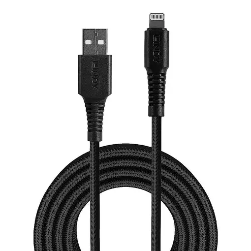 Lindy 31292 cable de conector Lightning 2 m Negro