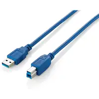 Equip 128291 Cable USB 3.0 Tipo A Macho a Tipo B Macho, 1,0m , Azul