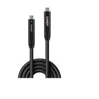 Lindy 43333 cable USB USB 3.2 Gen 1 (3.1 Gen 1) 10 m USB C Negro