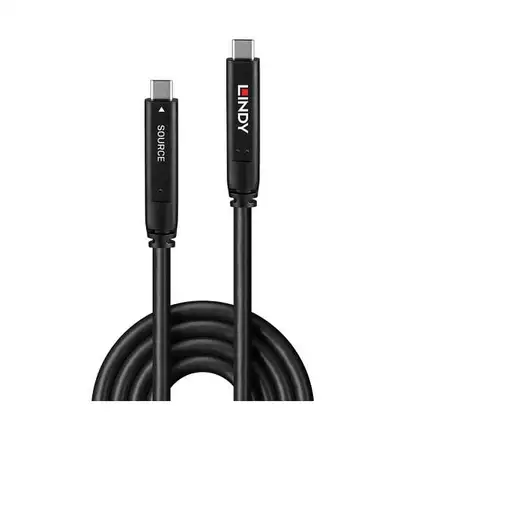 Lindy 43333 cable USB USB 3.2 Gen 1 (3.1 Gen 1) 10 m USB C Negro