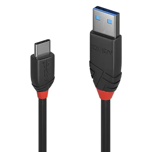 Lindy 36914 cable USB USB 3.2 Gen 1 (3.1 Gen 1) 0,15 m USB C USB A Negro